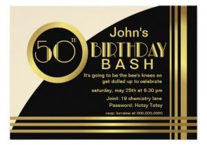 1920s Style Party Invitations Hotsy totsy 1920s Style 50th Birthday Party Invite