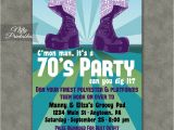 1970s Party Invitations 70s Party Invitations Nifty Printables
