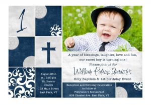 1st Birthday and Baptismal Invitation Wordings Christening Invitations Baptism Cards Dedication