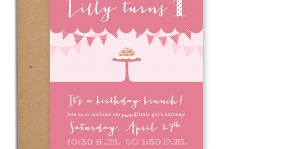 1st Birthday Brunch Invitations Birthday Brunch for Seniors Just B Cause