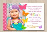 1st Birthday butterfly Invitation Wording Birthday Invites butterfly Birthday Invitations Free