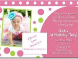 1st Birthday Invitation Cards Models 1st Birthday Invitation Card Design Blank for Girls