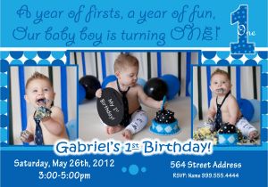 1st Birthday Invitation Ideas for A Boy Baby Boy 1st Birthday Invitations