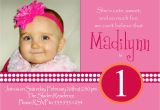 1st Birthday Invitation Sms for Baby Girl Invitation for 1st Birthday Of Baby Girl Wording Image