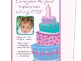 1st Birthday Invitation Template Online Sweet Cakes 1st Birthday Invitation Templates Great