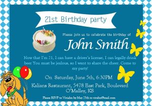 21st Birthday Invitation Quotes 21st Birthday Invitations 365greetings Com