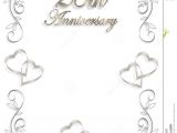 25th Wedding Anniversary Invitation Cards Free Download 25th Wedding Anniversary Invitation Stock Illustration