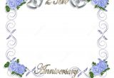 25th Wedding Anniversary Invitation Cards Free Download Free Wedding Anniversary Invitation Template