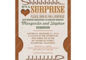 25th Wedding Anniversary Surprise Party Invitations Surprise Wedding Anniversary Beautiful Invitations