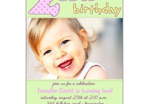 2nd Birthday Invitation Quotes 2nd Birthday Pink Invitations Paperstyle