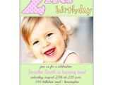2nd Birthday Invitation Wording Indian Style 2nd Birthday Pink Invitations Paperstyle