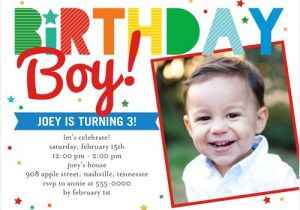 3 Year Old Boy Birthday Party Invitations Having A Ball 4×5 Invitation Card Birthday Invitations