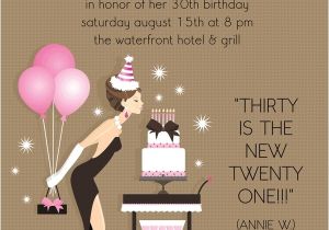 30th Birthday Party Invitations for Her 30th Birthday Invitations for Her A Birthday Cake
