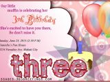 3rd Birthday Invitation Quotes 3rd Birthday Invitations 365greetings