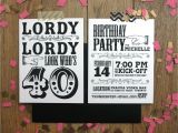 40th Bday Party Invites 40th Birthday Party Invitations