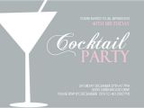 40th Birthday Cocktail Party Invitations 40th Birthday Invitations Martini Cocktail Birthday