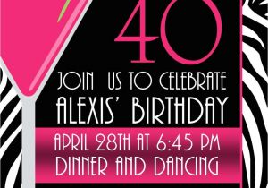 40th Birthday Party Invitations Online 40th Birthday Invites Templates