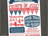 4th Of July Party Invite Ideas Items Similar to Fourth Of July Party Invitation Bbq