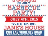 4th Of July Party Invite Printable 4th Of July Party Invitations Precise Bees