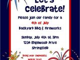 4th Of July Party Invite Template Bear River Greetings 4th Of July Party Invitation