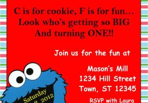 4×6 Party Invitation Templates Cookie Monster Invitation Template 4×6