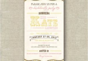 4×8 Wedding Invitations Items Similar to Pink and Gold Chevron Bridal Shower
