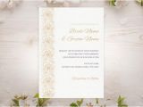 5 X 7 Wedding Invitation Template Free Diy Printable 5×7 Wedding Invitation Template Gold Heart