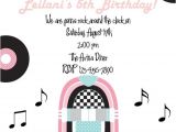 50s Party Invitation Templates Free Invitation 1950 39 S sock Hop Collection by Printable