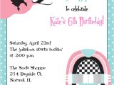 50s Party Invitation Templates Free sock Hop Birthday Party Invitations