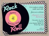 50s Party Invitations Free 50s theme Party Invitations A Birthday Cake