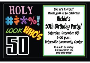 50th Birthday Invitation Ideas Free Free 50th Birthday Party Invitations Templates