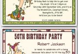 50th Birthday Invitation Ideas Funny 30th 40th 50th 60th 70th 80th Personalised Funny Birthday