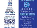 50th Birthday Invitation Ideas Funny Awesome Free Template Funny 50th Birthday Party Invitation