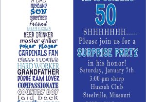 50th Birthday Invitation Ideas Wording Awesome Free Template Funny 50th Birthday Party Invitation