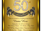 50th Birthday Invitation Template Vector 14 50th Birthday Invitations Free Psd Ai Vector Eps