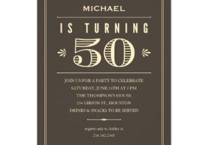 50th Birthday Invite Templates Uk 50th Birthday Invitations for Men Zazzle Co Uk
