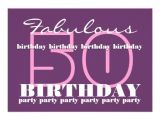 50th Birthday Invite Templates Uk 50th Fabulous Birthday Party Invite Template V3 13 Cm X 18