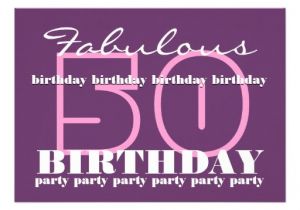 50th Birthday Invite Templates Uk 50th Fabulous Birthday Party Invite Template V3 13 Cm X 18