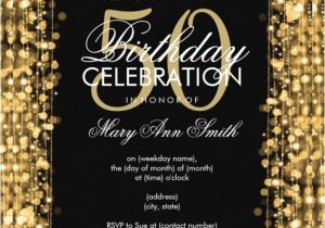 50th Birthday Party Invitation Template 45 50th Birthday Invitation Templates Free Sample