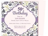 50th Birthday Party Invitation Template 50th Birthday Invitation Template Oxsvitation Com