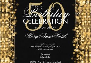50th Birthday Party Invitation Templates 45 50th Birthday Invitation Templates – Free Sample