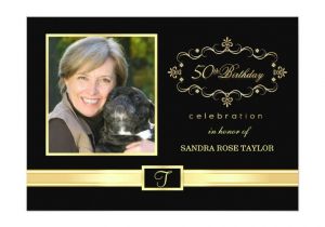 50th Birthday Party Invitations with Photo 50th Birthday Party Invitations with Photo Zazzle