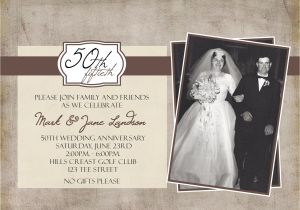 50th Wedding Invitations Designs Personalized Anniversary Invitations Personalized