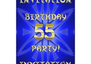 55th Birthday Party Invitations 55th Birthday Party Invitation Zazzle Ca