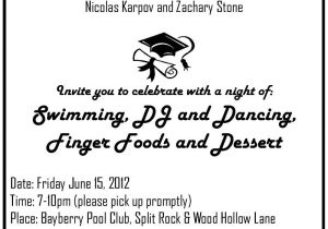 5th Grade Graduation Invitations July 16th 2012 5th Grade Party