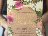 60th Birthday Brunch Invitations A Whimsical and Intimate Garden Brunch 70 Birthday