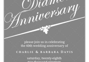 60th Wedding Anniversary Invitation Wording 60th Wedding Anniversary Invitations Purplemoon Co