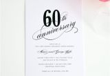 60th Wedding Anniversary Invitations Free Templates 60th Anniversary Invitations Template Best Template