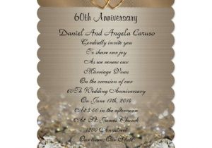 60th Wedding Anniversary Invitations Free Templates Wedding Invitation Wording 60th Wedding Anniversary