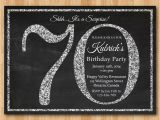 70 Year Old Birthday Invitation Template 15 70th Birthday Invitations Design and theme Ideas